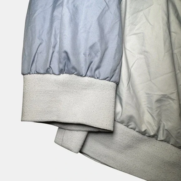 Nike Windrunner Vintage Hooded Windbreaker Nylon Jacket Grey White Mens Size XL - Picture 8 of 10